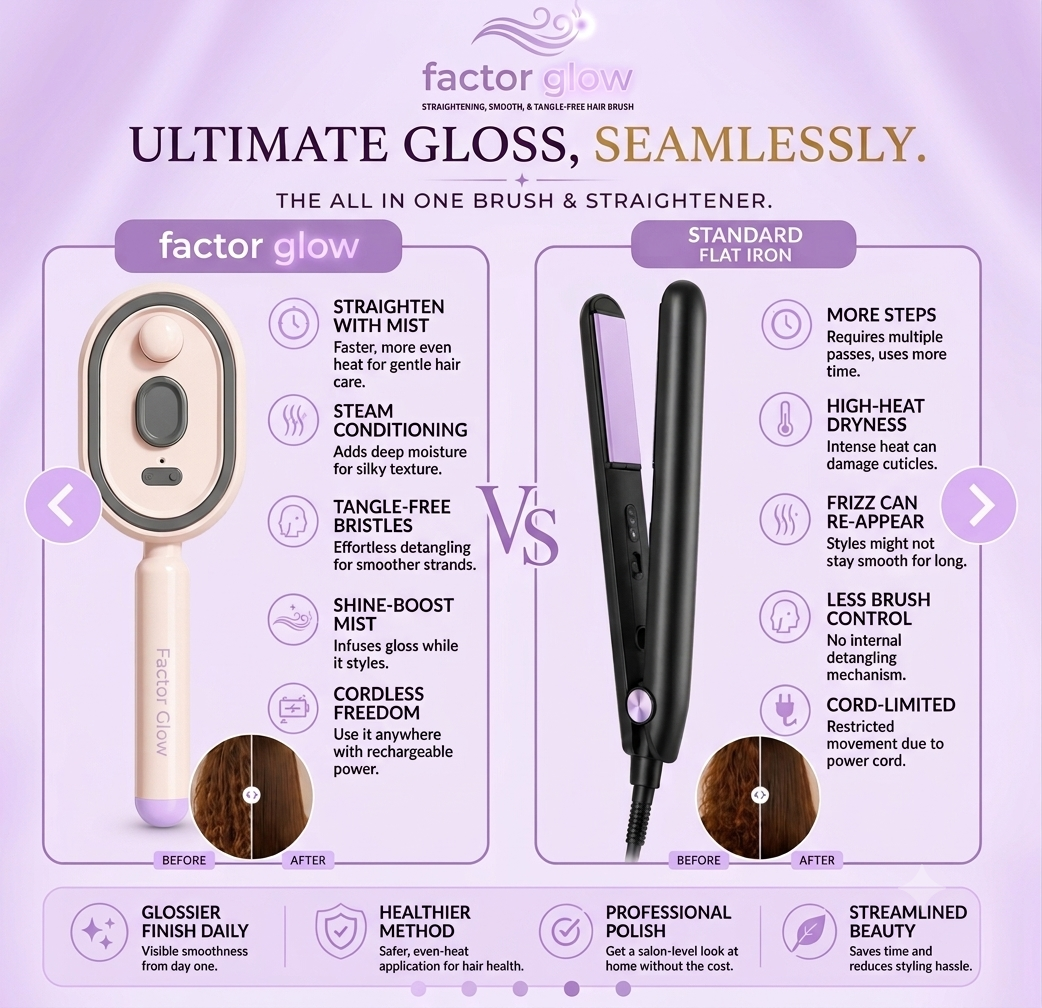 Factor Glow Mist & Smooth Brush