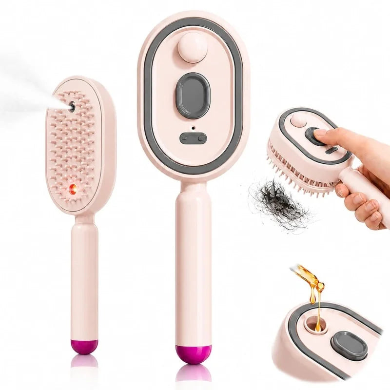 Frizz-Free Hair steam brush